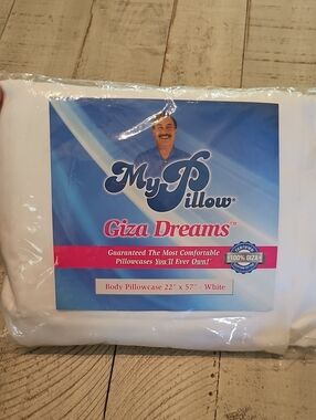 MyPillow Giza Dreams White Body Pillowcase